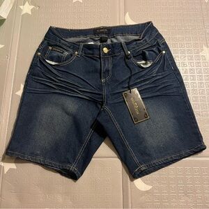 RocaWear Dark Wash Denim Bermuda Short
